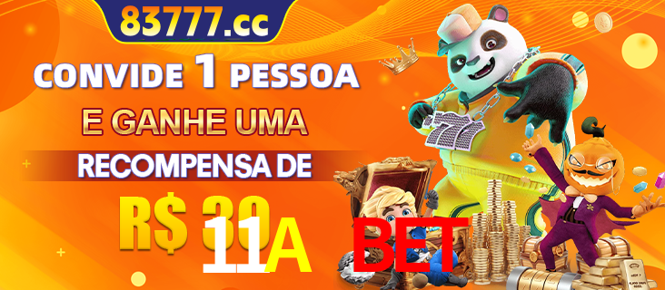 Banner institucional da 11A BET sobre parceria de marcas e criação de uma marca de excelência, apresentando os mascotes de jogos populares como o Fortune Tiger.