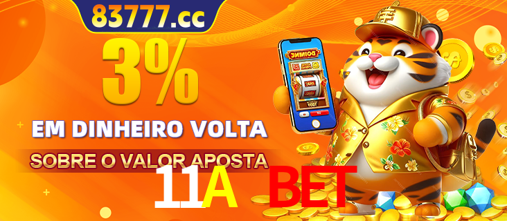 Promoção para baixar e instalar o aplicativo do cassino 11A BET. O banner oferece uma recompensa de R1aR1aR8, com a imagem de uma cobra sobre moedas de ouro.